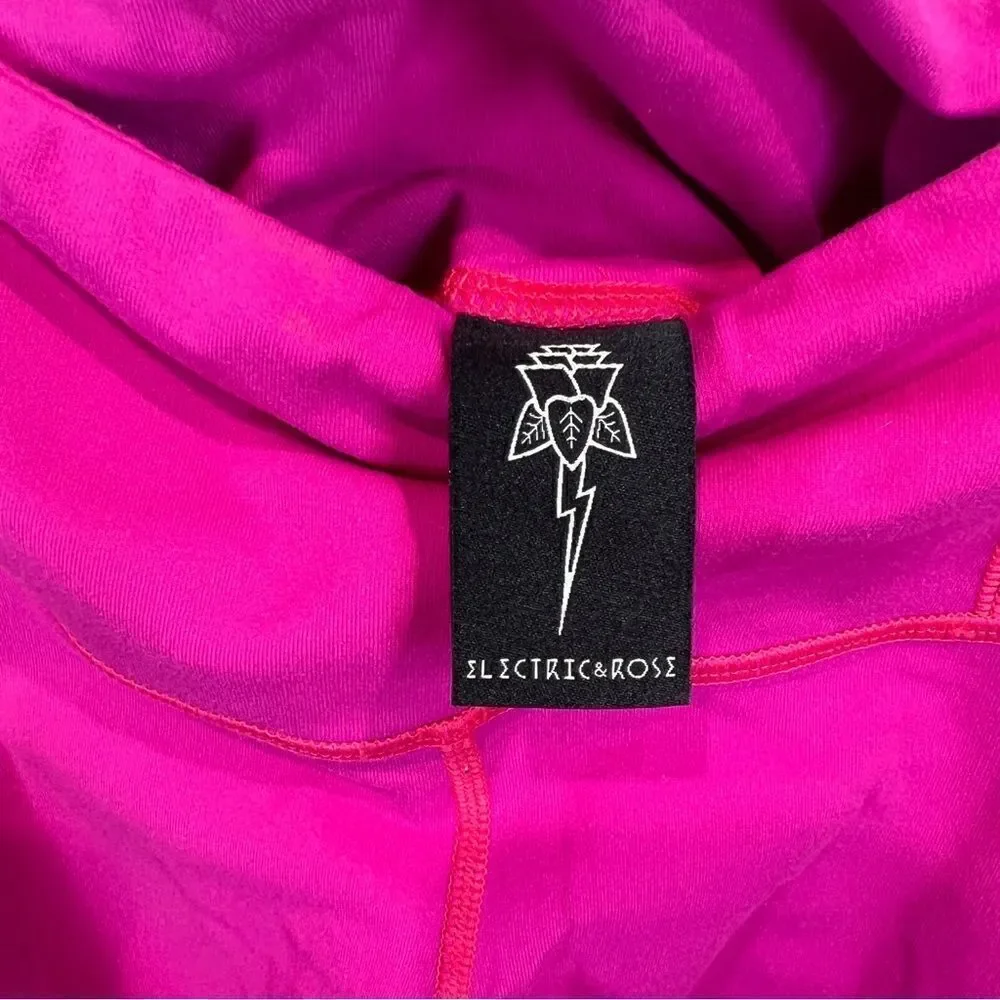 🌺3 FOR $20🌺 - Electric & Rose vibrant Fuschia Leggings Small 27” length